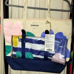 Starbucks China Tote Bag + Scarf